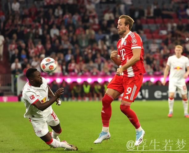 莱比锡读秒扳平，拜仁3-3战平，德甲凯恩停赛难阻失分