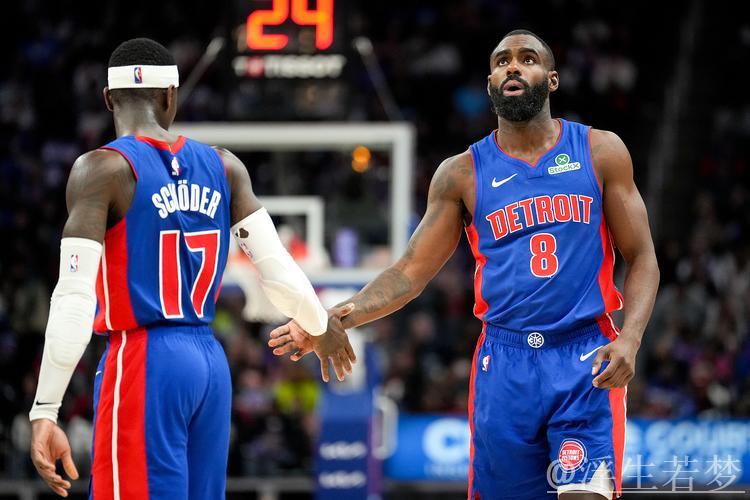 米切尔空砍38+5 小哈达威率残阵活塞主场逆转骑士